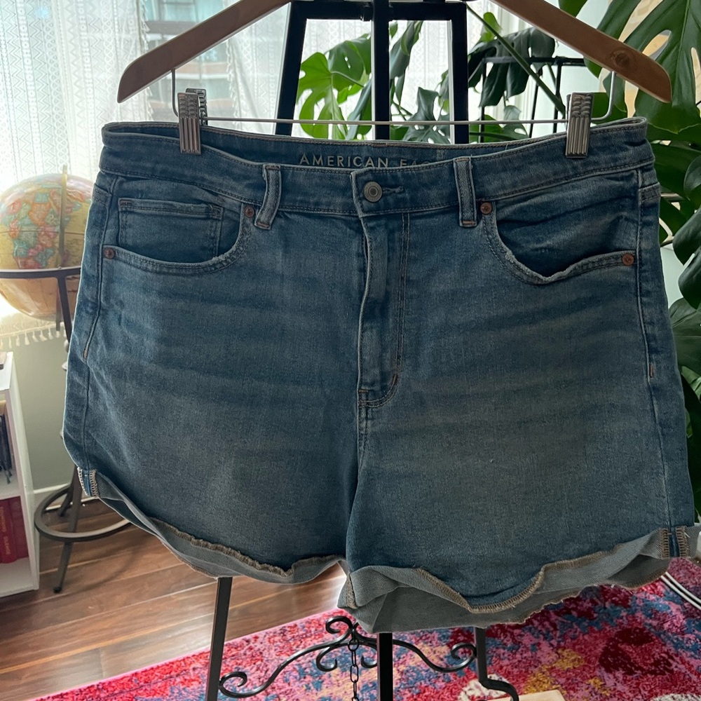 Light Denim Shorts